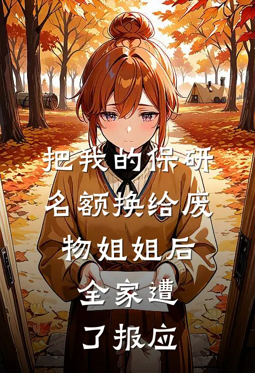 把我的保研名额换给废物姐姐后，全家遭了报应
