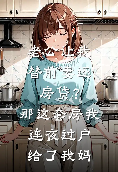 老公让我替前妻还房贷？那这套房，我连夜过户给了我妈