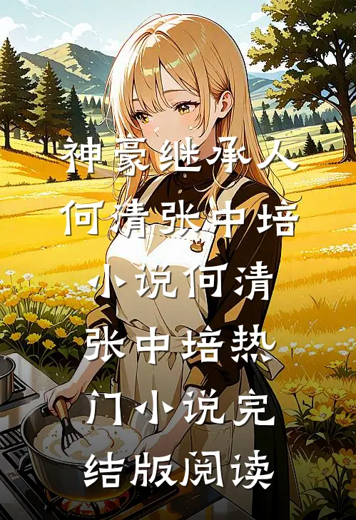神豪继承人何清张中培小说何清张中培热门小说完结版阅读