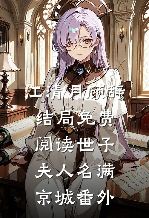 江清月顾辞结局免费阅读世子夫人名满京城番外