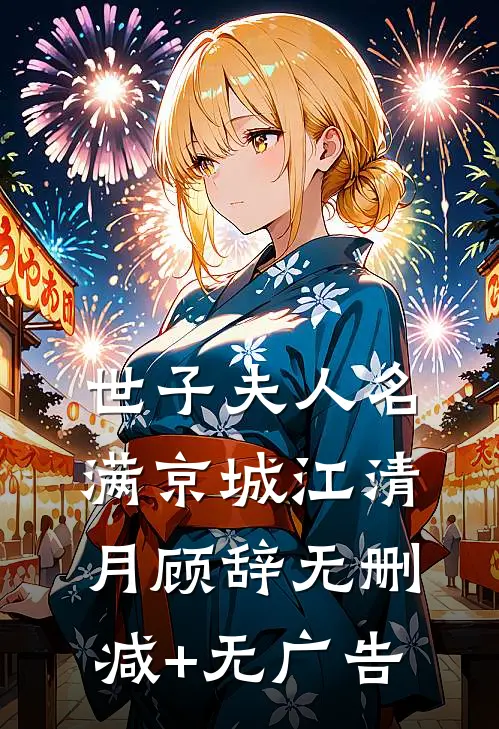 世子夫人名满京城江清月顾辞无删减+无广告