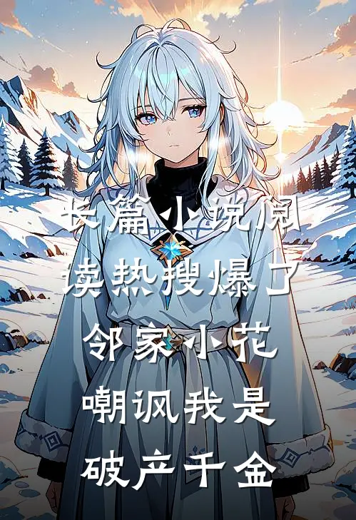 长篇小说阅读热搜爆了，邻家小花嘲讽我是破产千金
