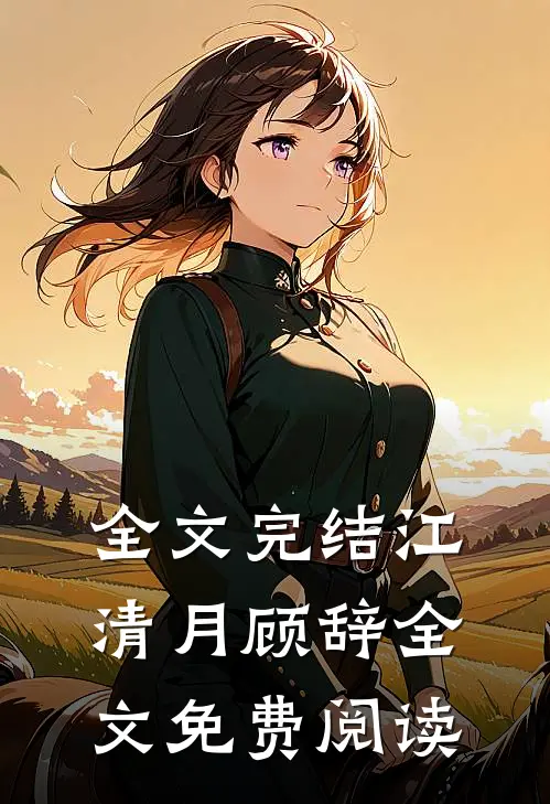 全文完结江清月顾辞全文免费阅读