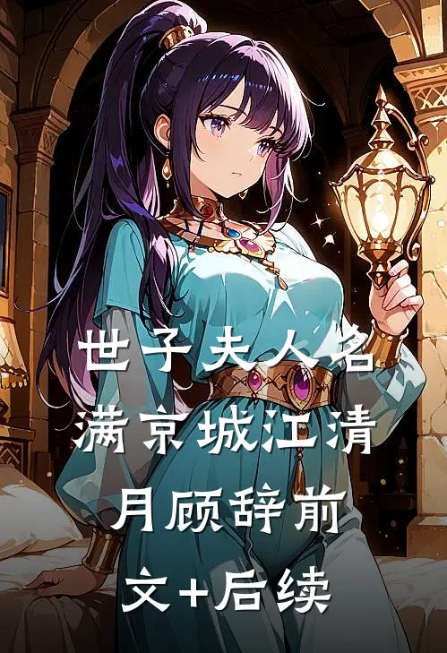 世子夫人名满京城江清月顾辞前文+后续