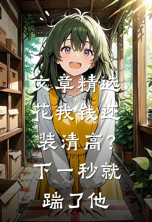 文章精选花我钱还装清高？下一秒就踹了他